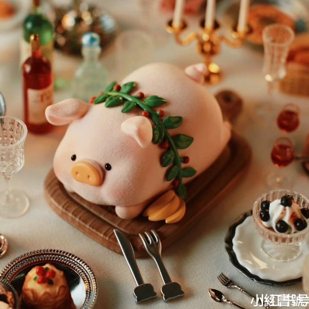 快速預購 📣 Lulu豬 五星餐廳 公仔 盲盒 隱藏款 確認款 端盒 一中盒 52toys 匠心製作 美食家 餐後茶飲