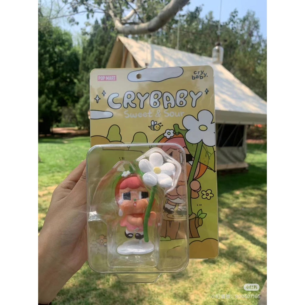 快速預購 ✅ Crybaby 小哭橘 哭娃  吊卡 公仔 泡泡瑪特 樂園限定 橘子 盲盒 popmart 隱藏 禮物