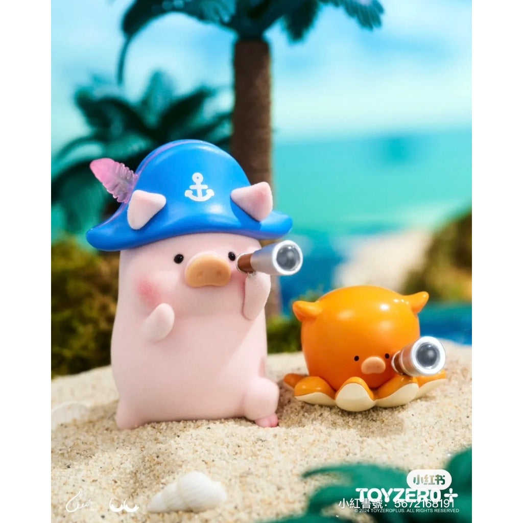 快速預購 ⚡ Lulu豬 海洋 系列 罐頭豬 確認款 52TOYS 美人魚 公仔 盲盒 隱藏 漂流瓶 鯨魚氣球 海報