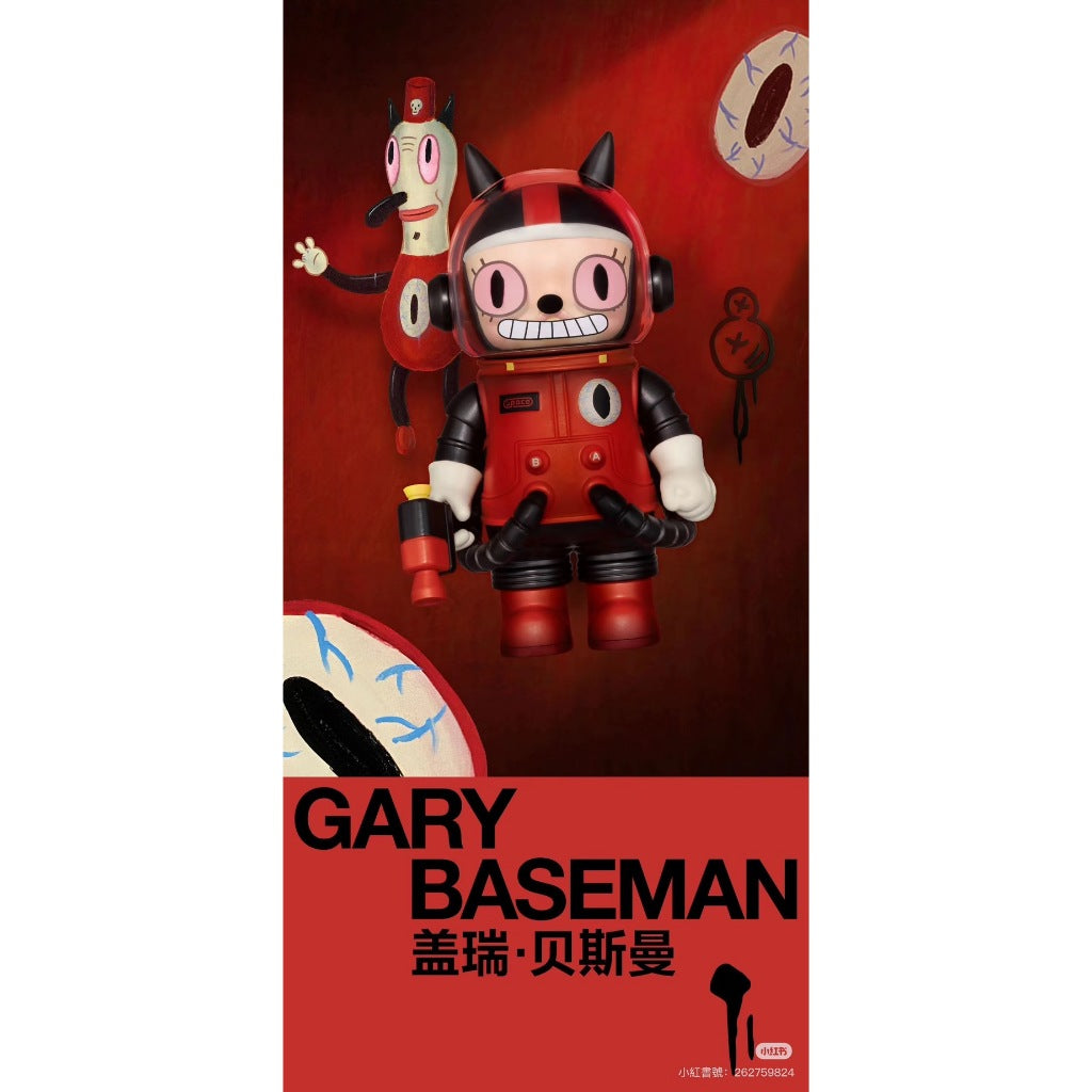 快速預購 ✅ Molly 100% 三代 泰迪熊 加菲貓 3代 泡泡瑪特 MEGA SPACE 100% 確認款 宇航員