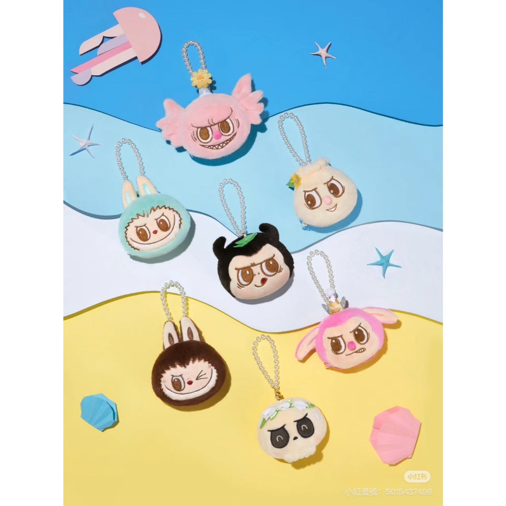 快速預購✅ Labubu 派對毛絨翻翻樂 毛絨掛件 吊飾 確認款 盲抽 泡泡瑪特 popmart  MOKOKO  娃娃