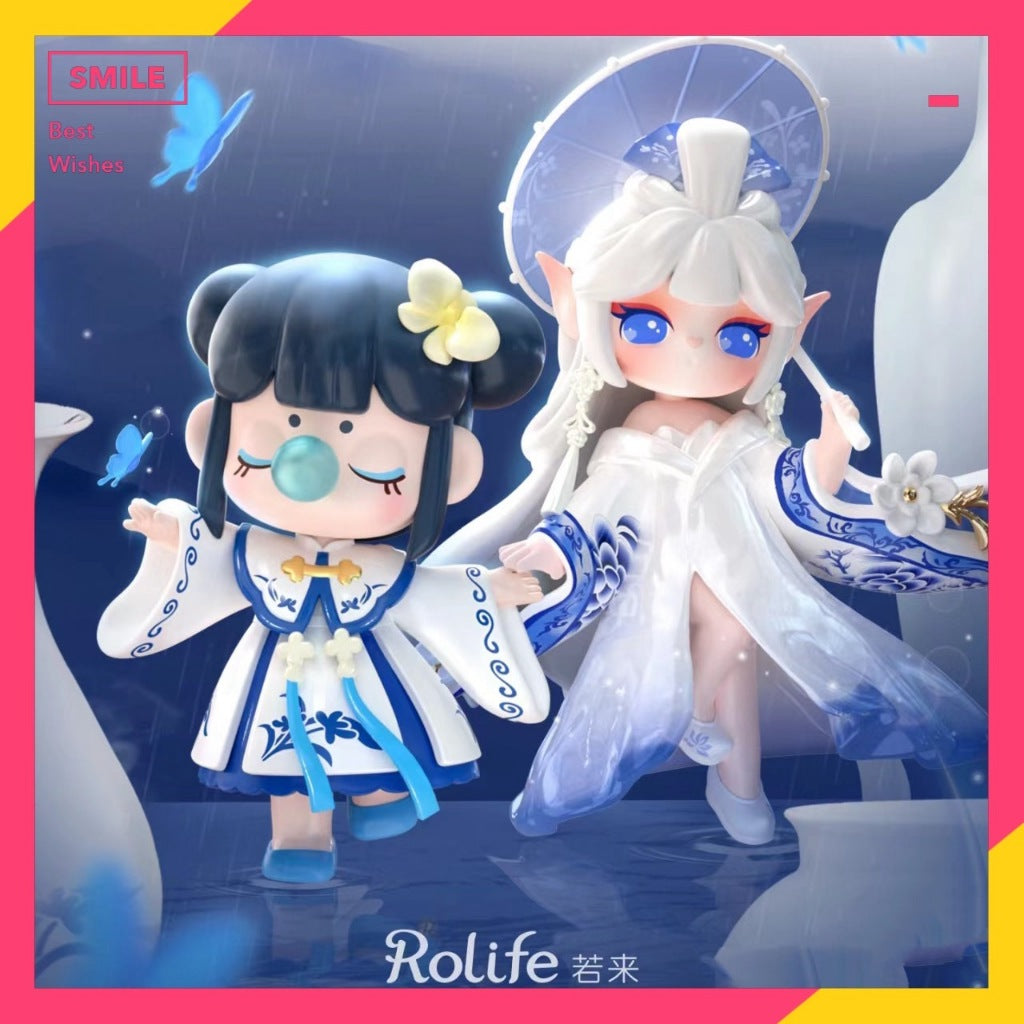 快速預購 ✅ Nanci 青花 Suri 蘇蕊 吊卡 囡茜 若来 rolife 隱藏 盲盒 公仔 青花瓷 限量吊卡 禮盒