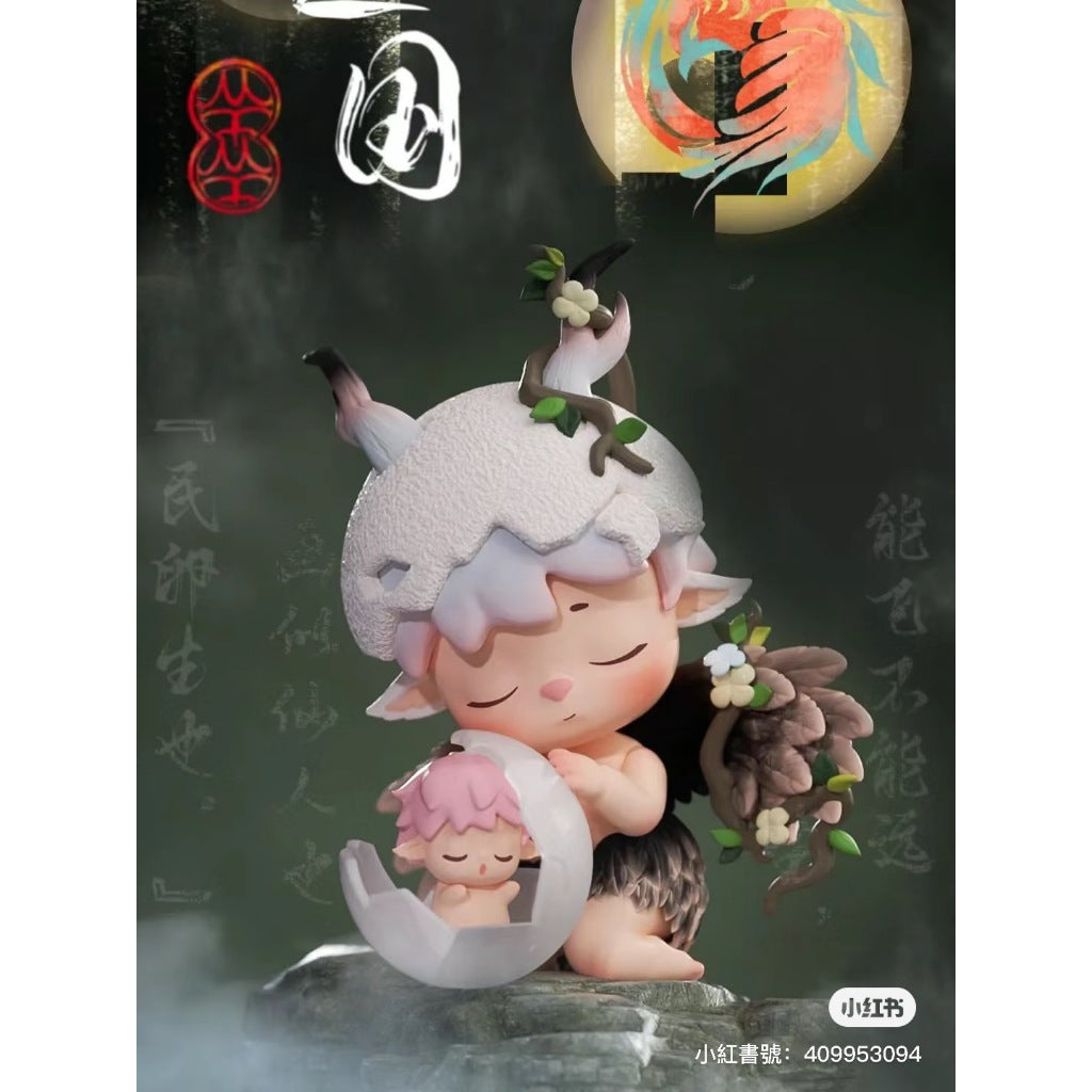 快速預購 ✅ Mimi 山海有冥 heyone 黑玩 盲盒 確認款 隱藏 比翼鳥 雪神滕六 公仔 卵生之國 北海玄冥