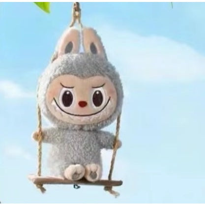 快速預購 ✅ Labubu 鞦韆 木工坊 毛絨娃娃 盲盒 公仔 泡泡瑪特樂園限定 毛絨公仔 popmart 掛件 吊飾