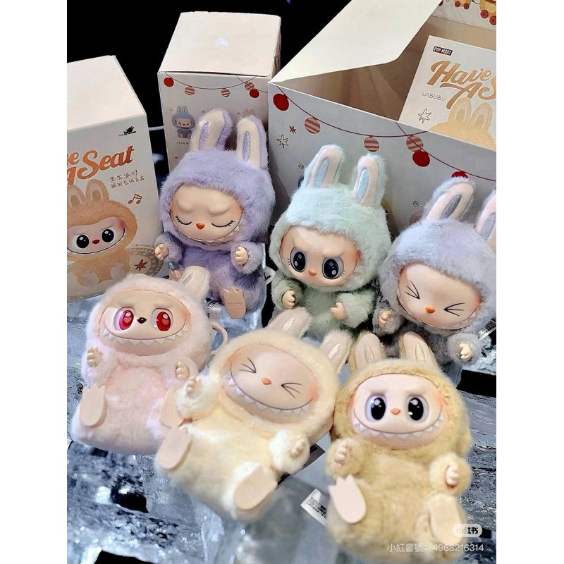 快速預購 ✅ Labubu 坐坐派對 確認款 掛件 保護殼 壓克力盒 甜滋滋 眼巴巴 毛絨掛件 娃娃吊飾 公仔 泡泡瑪特
