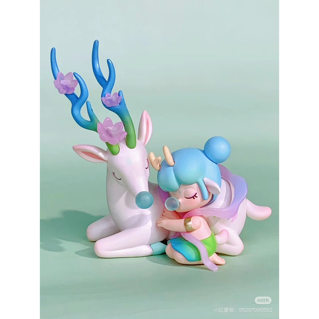 快速預購 ✅ Nanci 九色神鹿 若來 吊卡 公仔 盲盒 隱藏 確認款 rolife 囡茜 限量 手辦