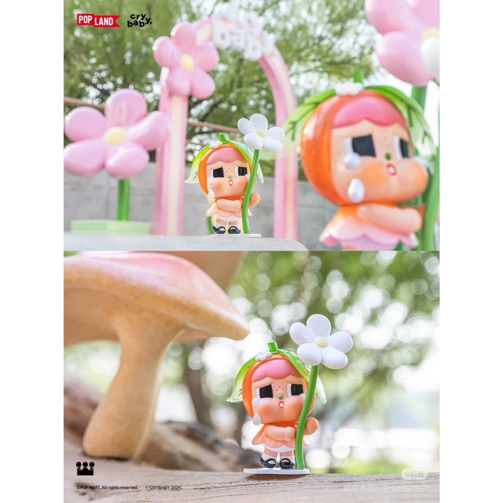快速預購 ✅ Crybaby 小哭橘 哭娃  吊卡 公仔 泡泡瑪特 樂園限定 橘子 盲盒 popmart 隱藏 禮物