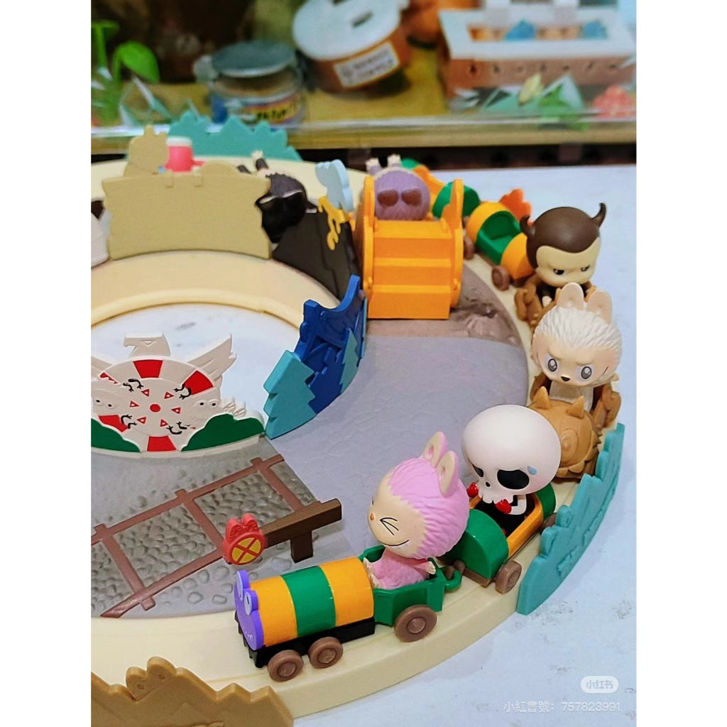 快速預購 ✅ Labubu 一起玩遊戲 系列 確認款 隱藏 盲盒 泡泡瑪特 公仔 popmart 火車向前衝 空中旋轉