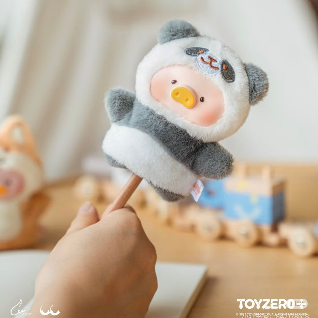 快速預購 ⚡ Lulu豬 森林劇場 膠臉指偶掛件 確認款 隱藏 公仔 52toys 長頸鹿 娃娃 吊飾 水獺 動物派對