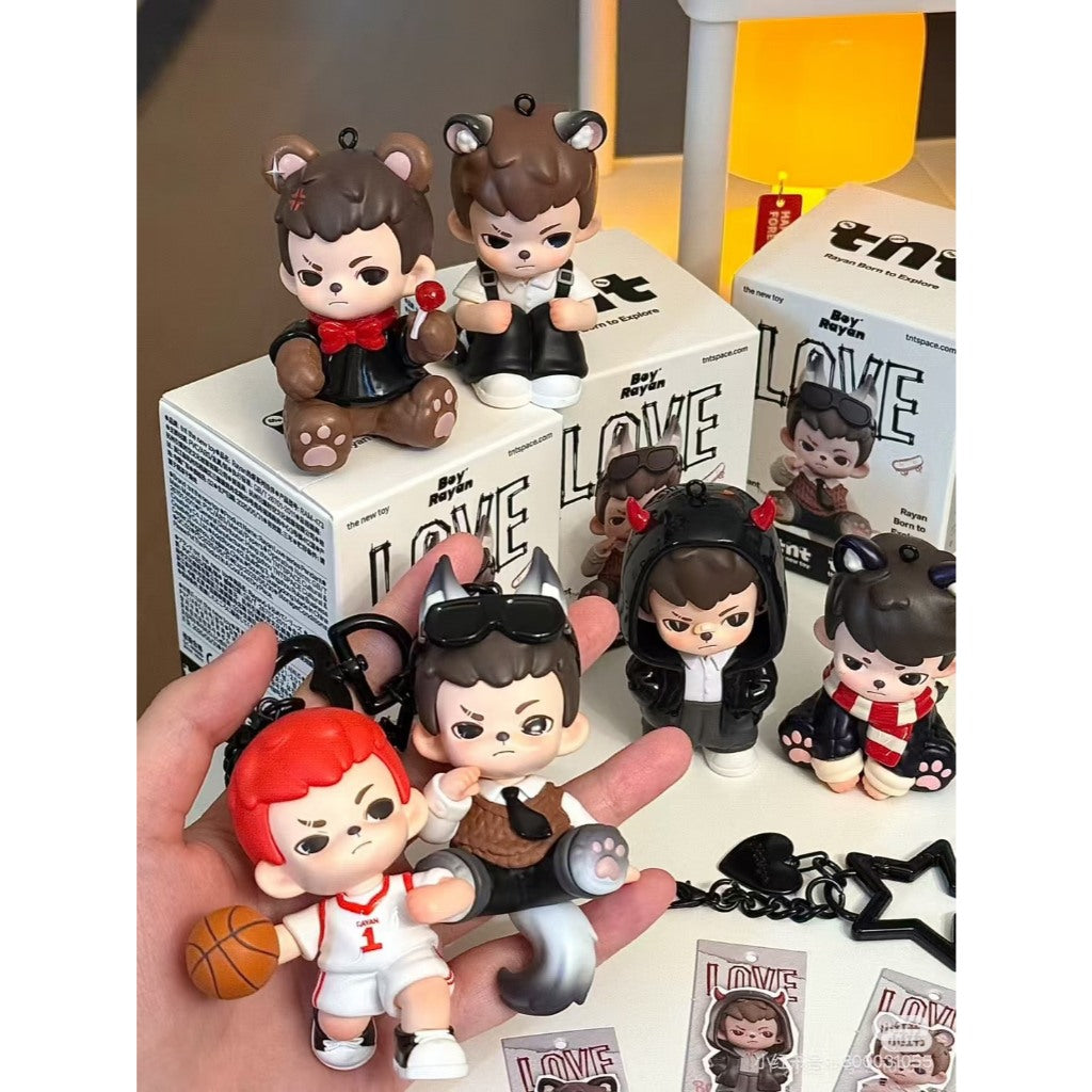 快速預購 ✅ Rayan 熱愛掛件 確認款 TNT space 隱藏 盲盒 公仔 鑰匙扣 萊恩 吊飾 掛飾 全力以赴