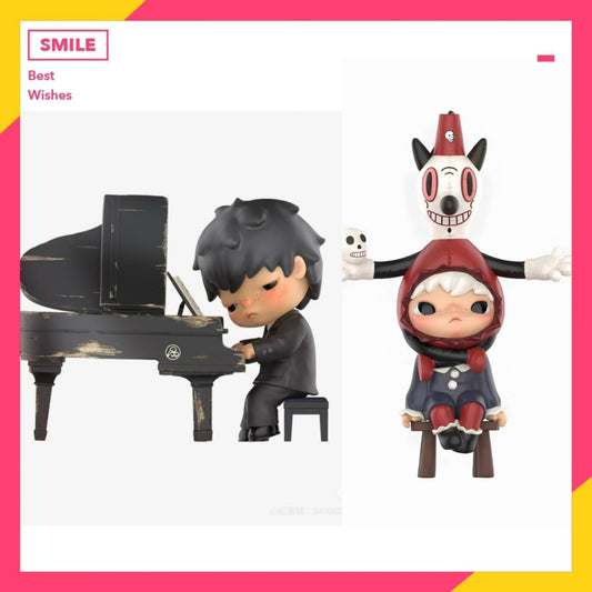 快速預購 ✅ 小野 鋼琴師吊卡 記憶裡的童年遊戲 Hirono 小野 泡泡瑪特 popmart 聯名 公仔 盲盒 禮物