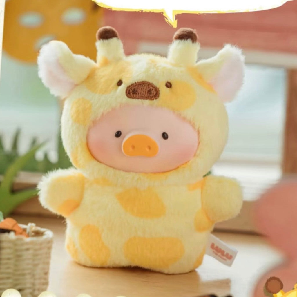 快速預購 ⚡ Lulu豬 森林劇場 膠臉指偶掛件 確認款 隱藏 公仔 52toys 長頸鹿 娃娃 吊飾 水獺 動物派對