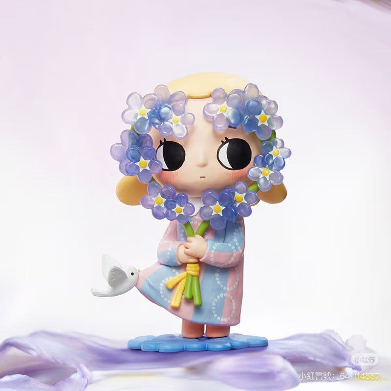 快速預購 ✅ Nyota 四季時序 確認款 POPMART 泡泡瑪特 公仔 盒玩 陽春紫藤 雨過天晴 隱藏 向春天走去