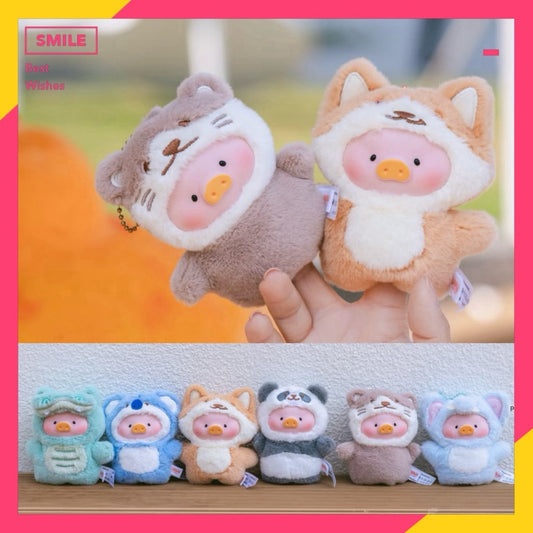 快速預購 ⚡ Lulu豬 森林劇場 膠臉指偶掛件 確認款 隱藏 公仔 52toys 長頸鹿 娃娃 吊飾 水獺 動物派對