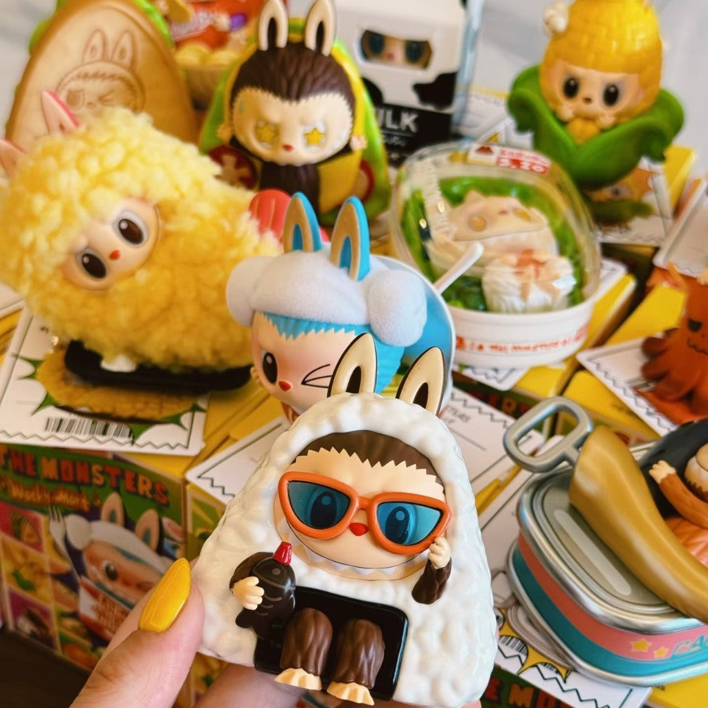 快速預購 ✅ Labubu 怪味便利店 確認款 隱藏 泡泡瑪特 盲盒 公仔 popmart 炸蝦 微波爐 泡麵 飯糰