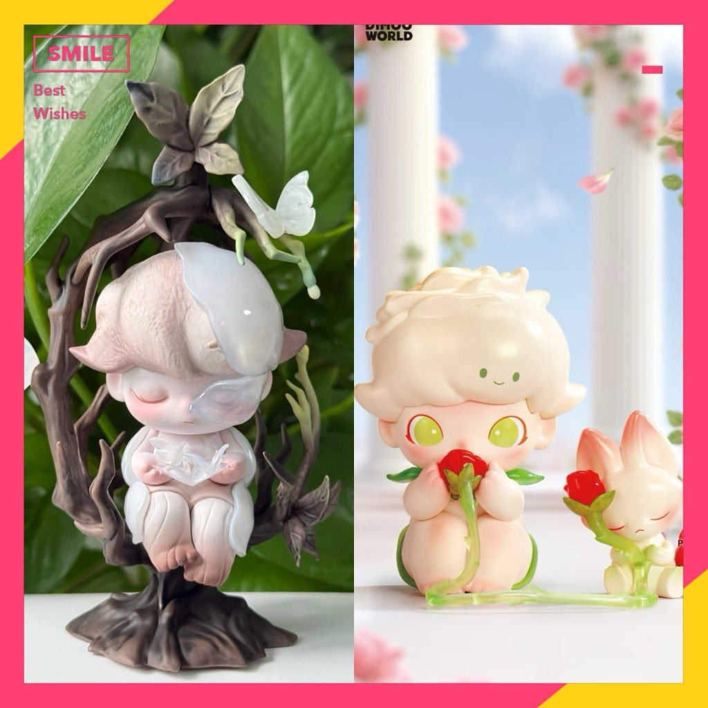 快速預購 ✅ Dimoo 入夢吊卡 玫瑰秘語 八周年 生日吊卡 泡泡瑪特 popmart 公仔 盲盒 禮盒 手辦 禮物