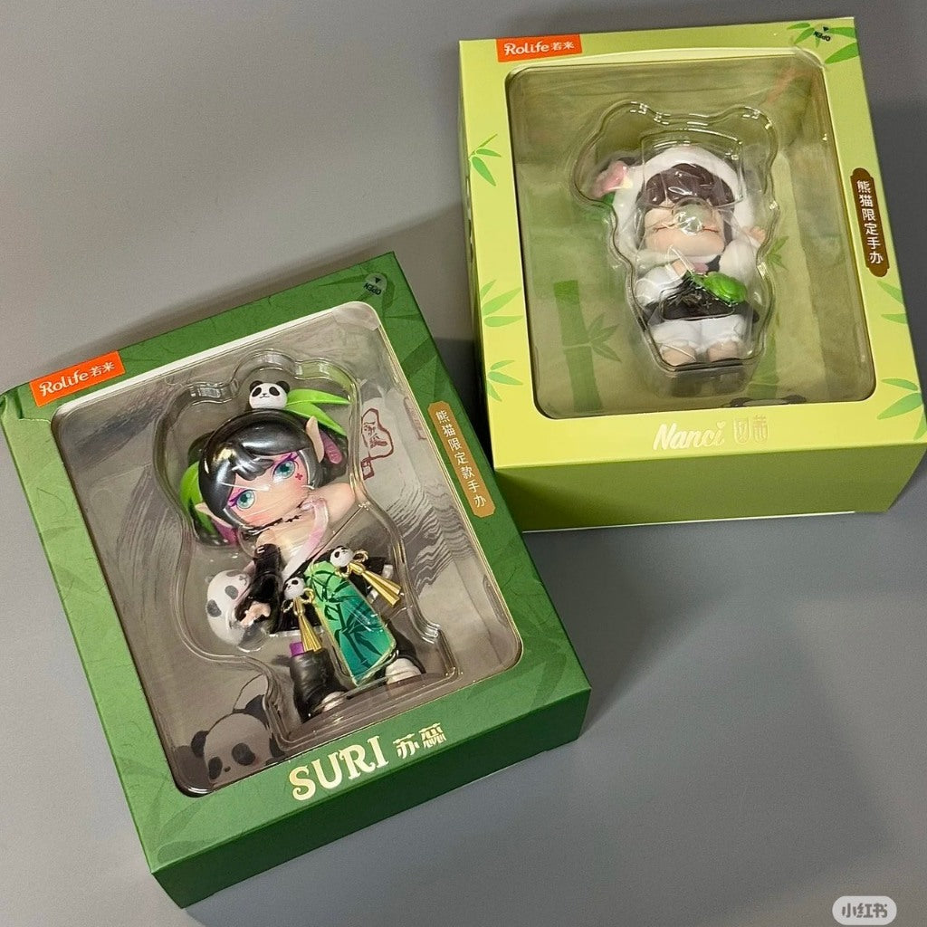 快速預購 ✅ Nanci 熊貓吊卡 Suri 蘇蕊 囡茜 若来 rolife 隱藏 盲盒 公仔 墨韵衣裳 手辦 熊貓禮盒