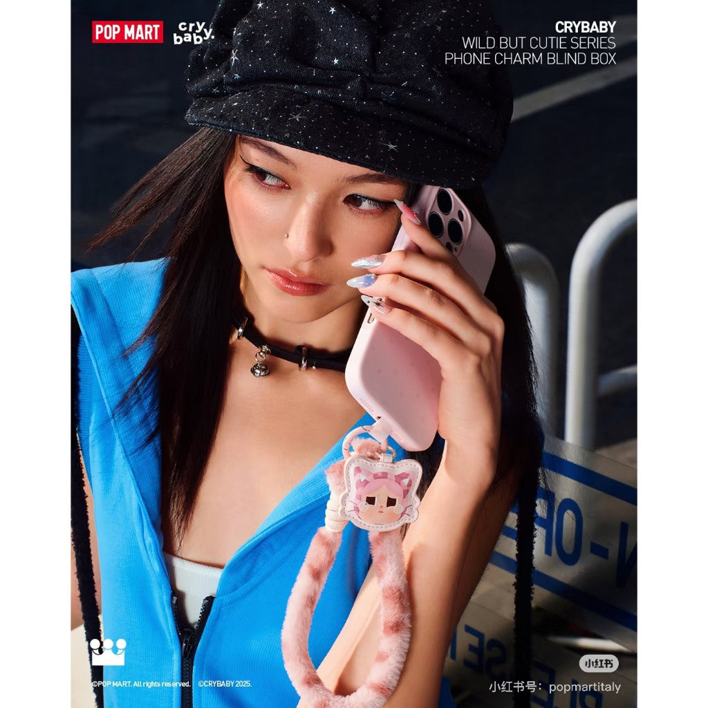 快速預購🔥 哭娃 豹豹貓貓 確認款 搪膠毛絨 Crybaby 盲盒 手機掛鍊 掛件 泡泡瑪特 公仔 毛絨公仔 娃娃吊飾