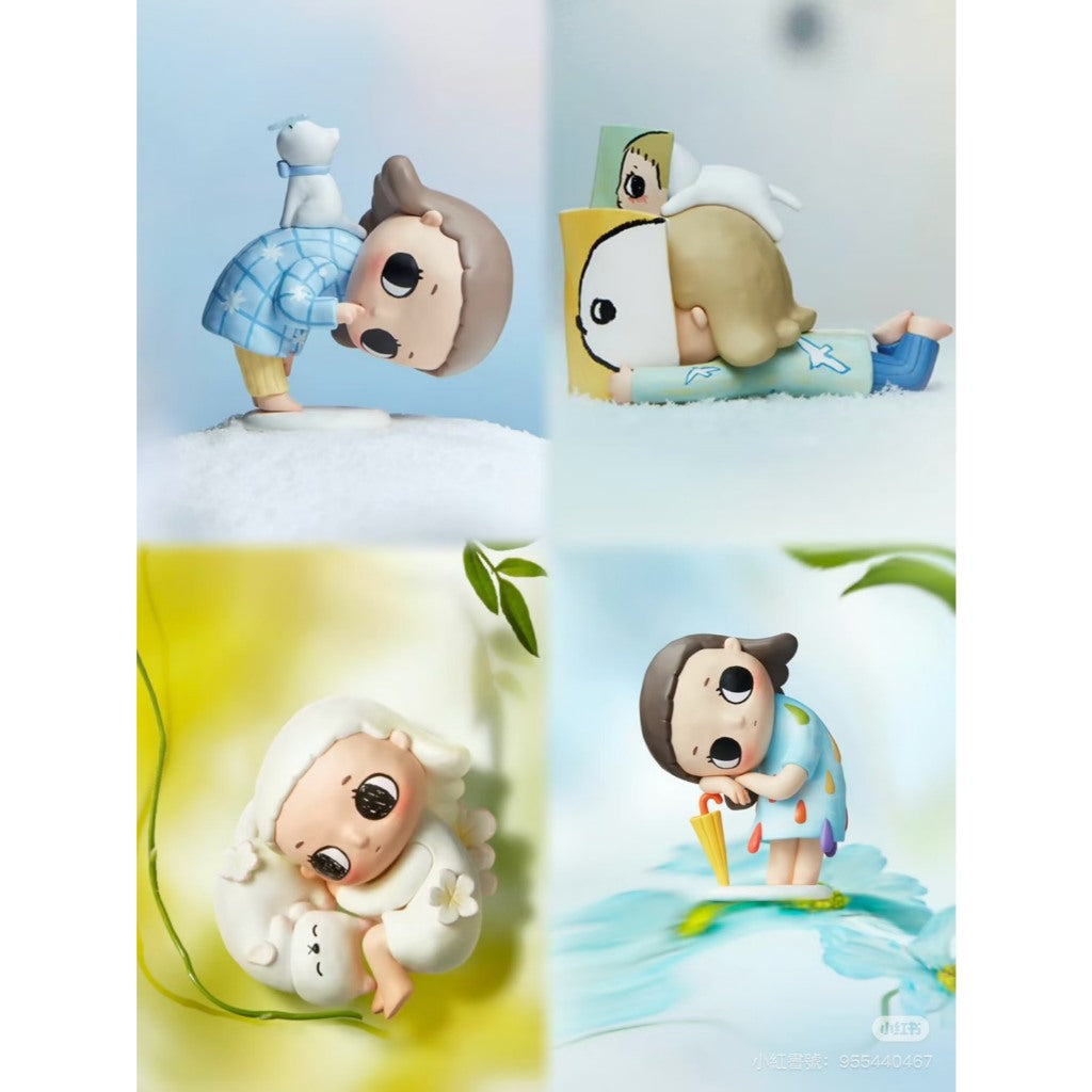 快速預購 ✅ Nyota 四季時序 確認款 POPMART 泡泡瑪特 公仔 盒玩 陽春紫藤 雨過天晴 隱藏 向春天走去