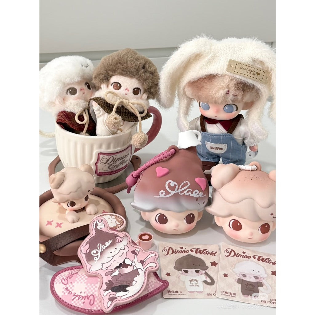 快速預購🔥 Dimoo 心動特調 確認款 盲盒 泡泡瑪特 公仔 popmart 毛絨掛件 毛絨公仔 耳機包 吊飾 冰箱貼