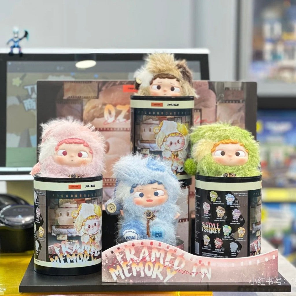 快速預購 ✅ 哦崽 記憶定格中 確認款 OZAI  黑玩 盲盒 公仔 heyone 隱藏 毛絨公仔 搪膠掛件 娃娃吊飾