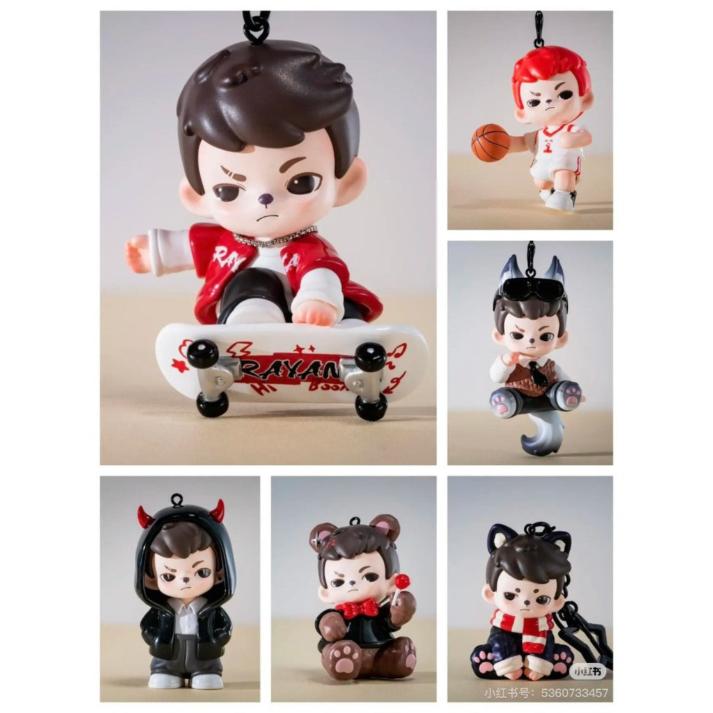 快速預購 ✅ Rayan 熱愛掛件 確認款 TNT space 隱藏 盲盒 公仔 鑰匙扣 萊恩 吊飾 掛飾 全力以赴