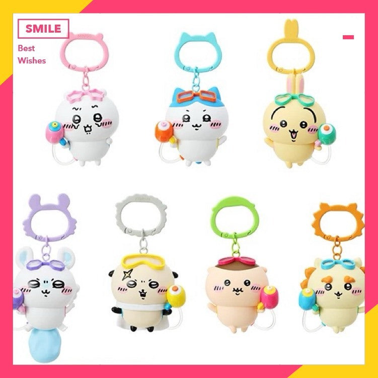 快速預購🔥 吉伊卡哇 水槍掛件 夏日季 Miniso 名創優品 烏薩奇 小八 chiikawa 泳圈 吊飾 可噴水