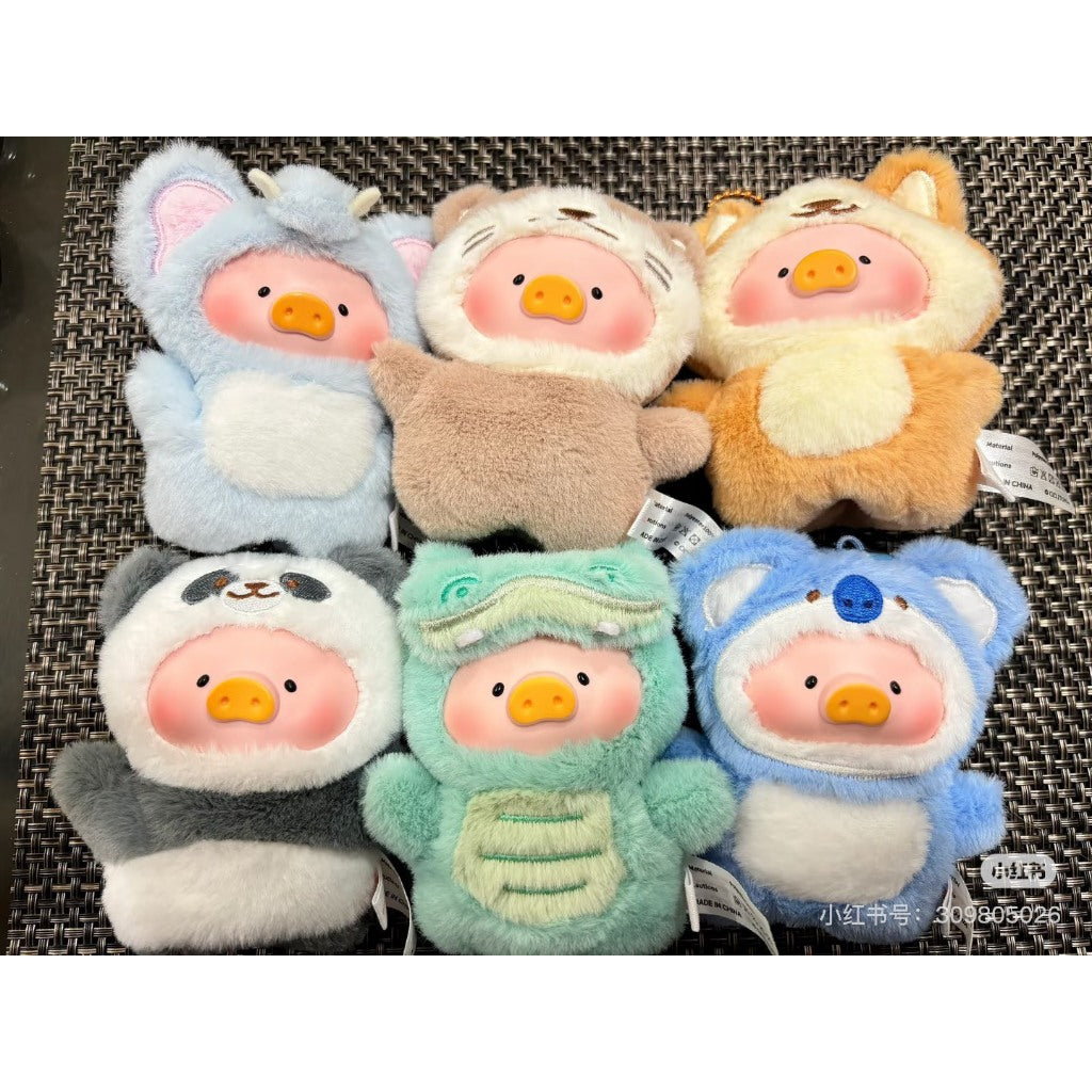 快速預購 ⚡ Lulu豬 森林劇場 膠臉指偶掛件 確認款 隱藏 公仔 52toys 長頸鹿 娃娃 吊飾 水獺 動物派對