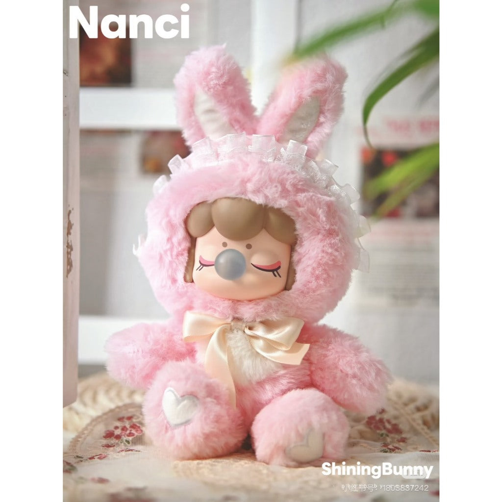 快速預購 ✅ Nanci 閃光毛絨小兔 公仔 毛絨娃娃 搪膠掛件 掛飾 盲盒 若來 ROLIFE 確認款 隱藏 囡茜