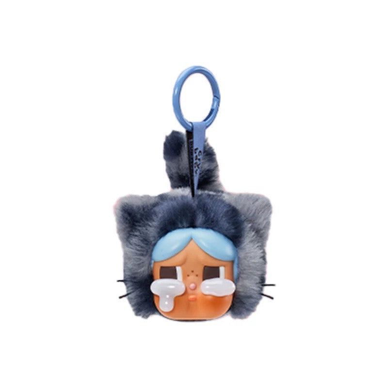 快速預購🔥 哭娃 豹豹貓貓 確認款 搪膠毛絨 Crybaby 盲盒 手機掛鍊 掛件 泡泡瑪特 公仔 毛絨公仔 娃娃吊飾