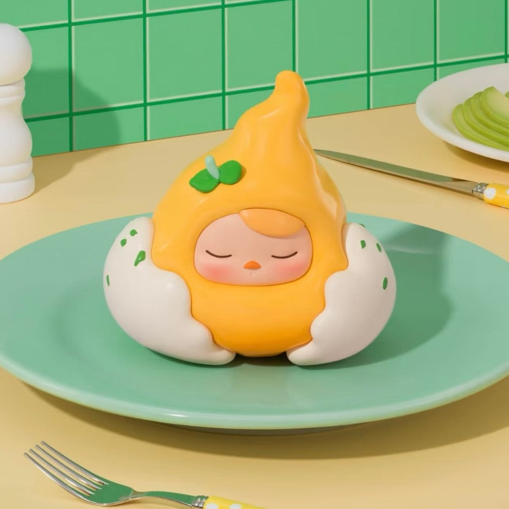 快速預購 ✅ Pucky 蛋蛋豆子 確認款 泡泡瑪特 畢奇 popmart 公仔 盲盒 隱藏款 端盒 太陽蛋 小雞廚師