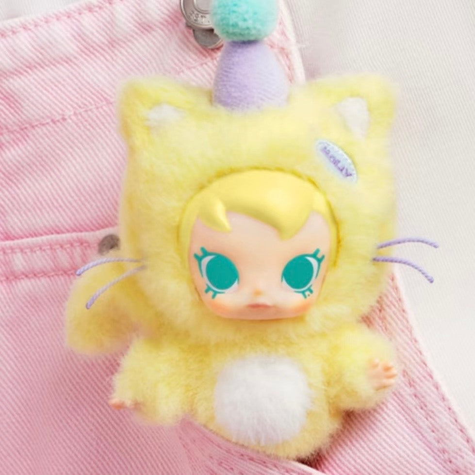 快速預購 ✅ Molly 口袋朋友 確認款 搪膠毛絨掛件 泡泡瑪特 茉莉 公仔 隱藏 popmart 吊飾 毛絨娃娃