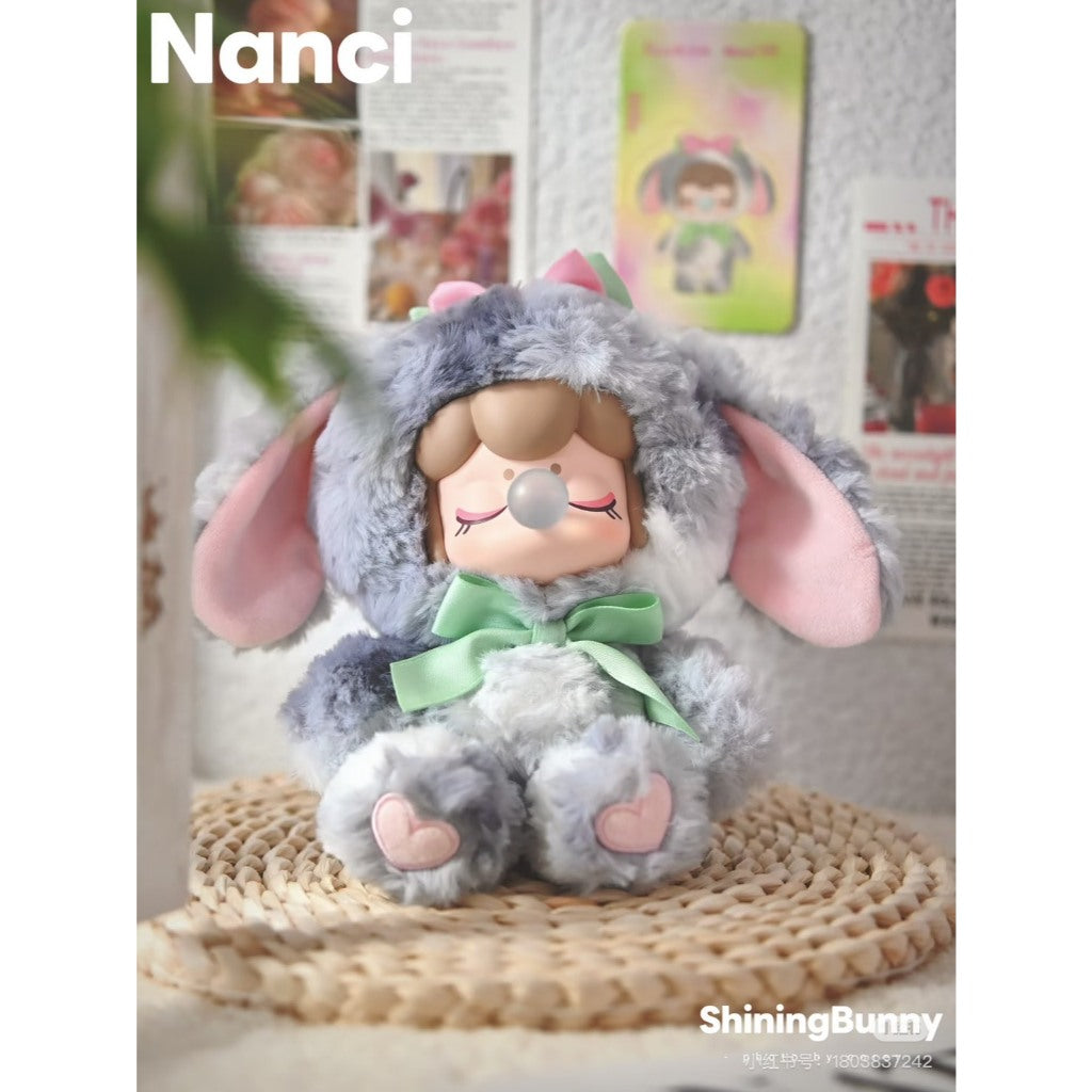 快速預購 ✅ Nanci 閃光毛絨小兔 公仔 毛絨娃娃 搪膠掛件 掛飾 盲盒 若來 ROLIFE 確認款 隱藏 囡茜