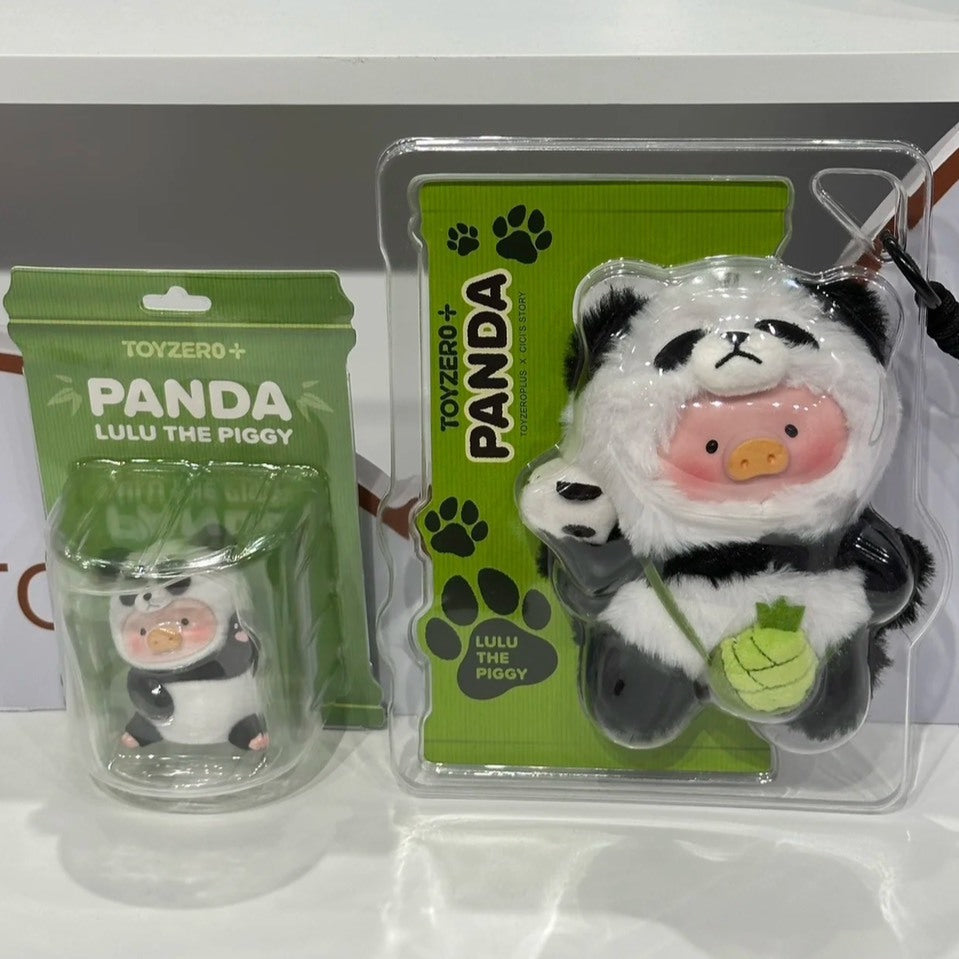 快速預購 ✅ Lulu豬 熊出沒吊卡 蟹黃包 熊貓 公仔 52toys 吊卡 lulu 罐頭豬 搪膠熊貓掛件 吊飾