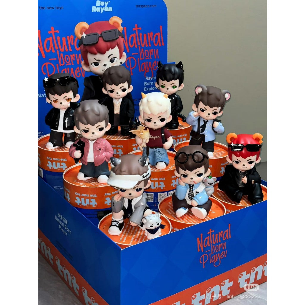 快速預購 ✅ Rayan 天生玩家 確認款 TNT space 隱藏 盲盒 公仔 反轉人生 不可馴服 獨家記憶 萊恩