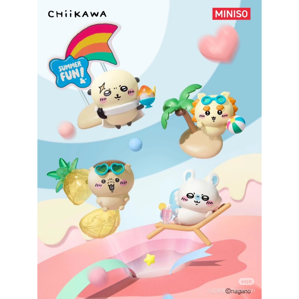 快速預購🔥 吉伊卡哇 麼麼茶系列 確認款 夏日季 Miniso 名創優品 烏薩奇 小八 chiikawa 盲盒 隱藏