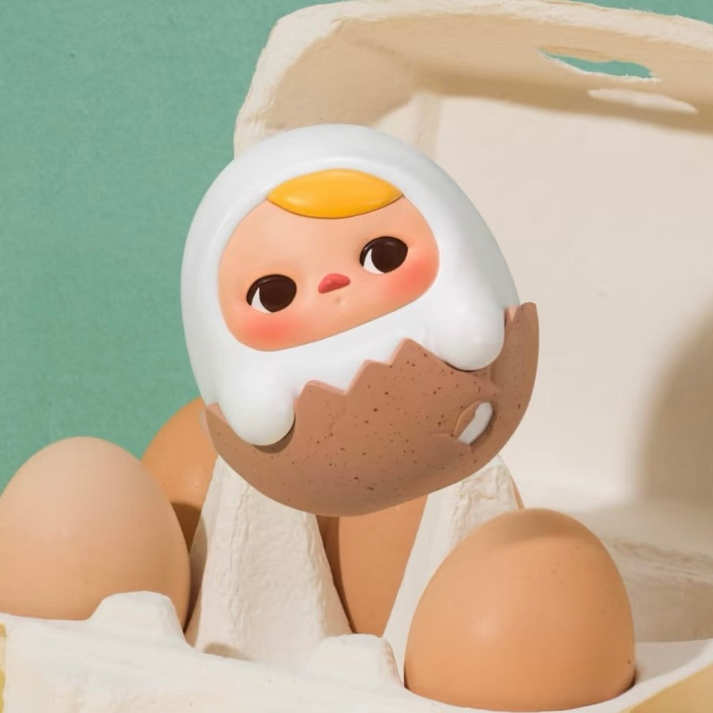 快速預購 ✅ Pucky 蛋蛋豆子 確認款 泡泡瑪特 畢奇 popmart 公仔 盲盒 隱藏款 端盒 太陽蛋 小雞廚師