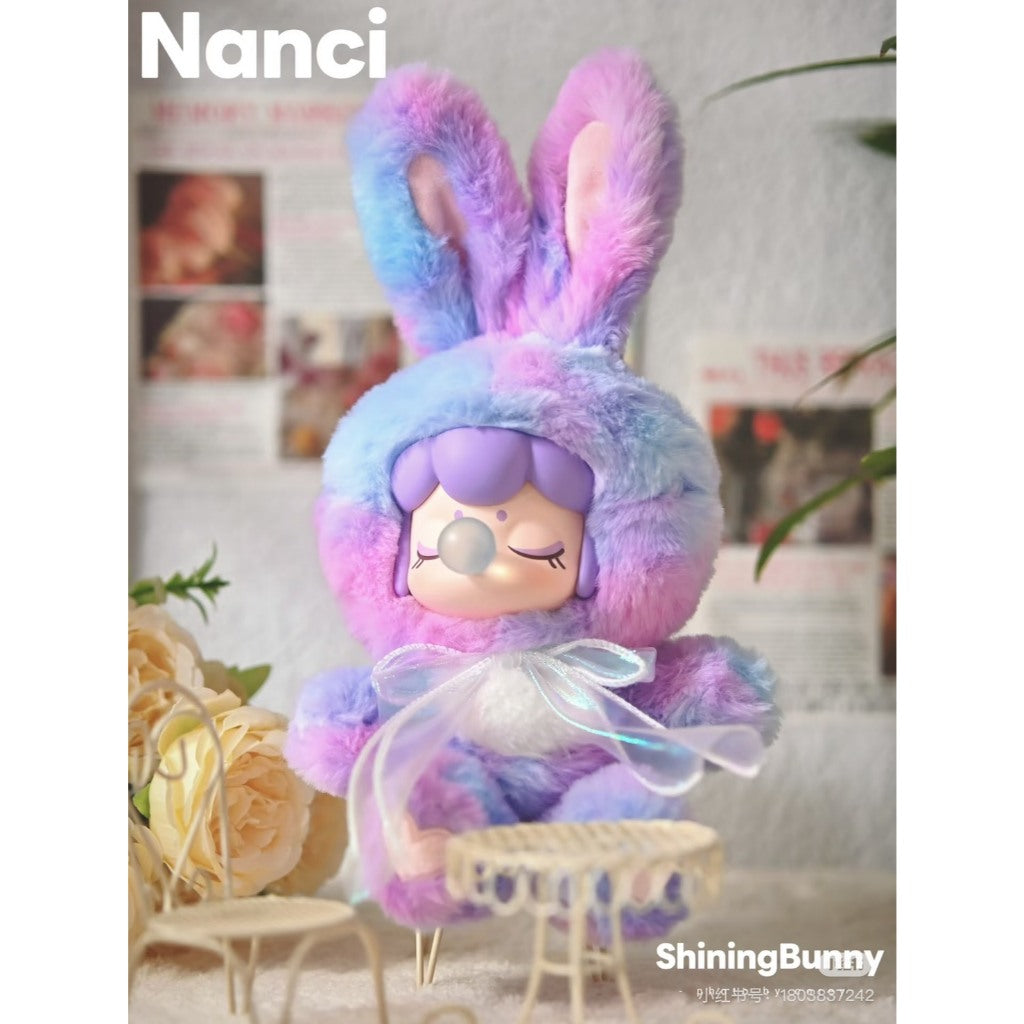 快速預購 ✅ Nanci 閃光毛絨小兔 公仔 毛絨娃娃 搪膠掛件 掛飾 盲盒 若來 ROLIFE 確認款 隱藏 囡茜