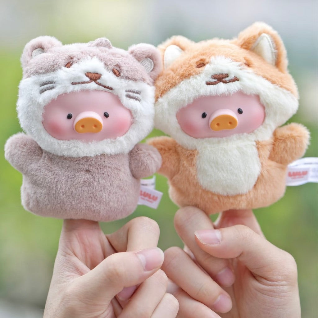 快速預購 ⚡ Lulu豬 森林劇場 膠臉指偶掛件 確認款 隱藏 公仔 52toys 長頸鹿 娃娃 吊飾 水獺 動物派對