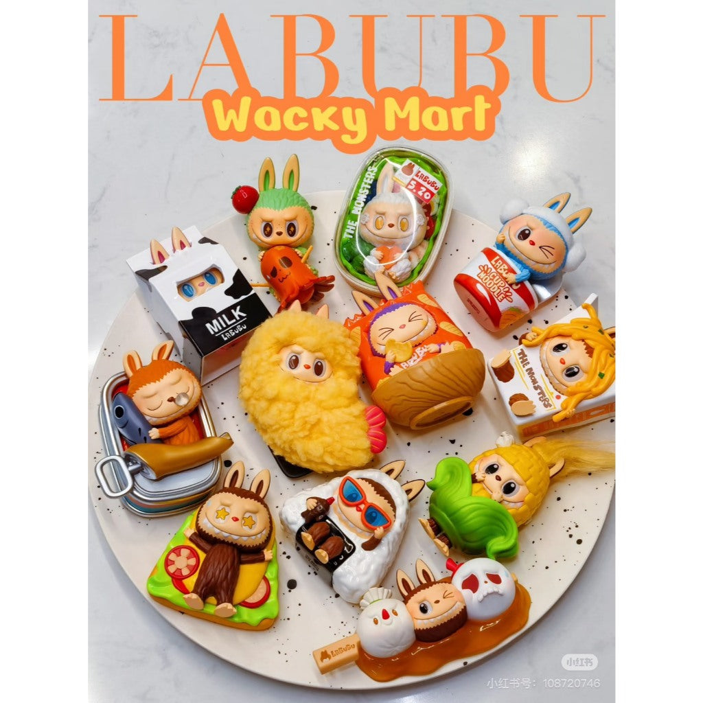 快速預購 ✅ Labubu 怪味便利店 確認款 隱藏 泡泡瑪特 盲盒 公仔 popmart 炸蝦 微波爐 泡麵 飯糰