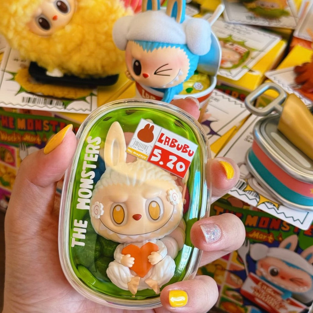 快速預購 ✅ Labubu 怪味便利店 確認款 隱藏 泡泡瑪特 盲盒 公仔 popmart 炸蝦 微波爐 泡麵 飯糰