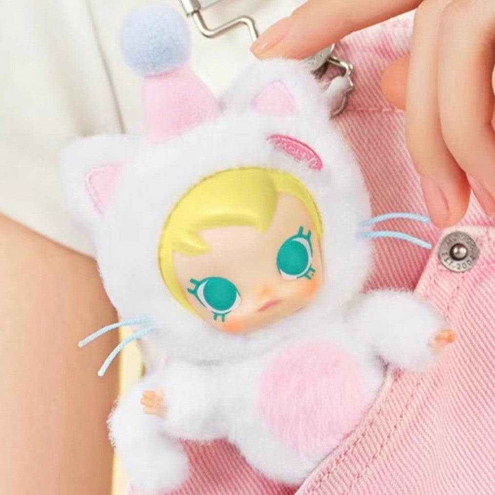 快速預購 ✅ Molly 口袋朋友 確認款 搪膠毛絨掛件 泡泡瑪特 茉莉 公仔 隱藏 popmart 吊飾 毛絨娃娃