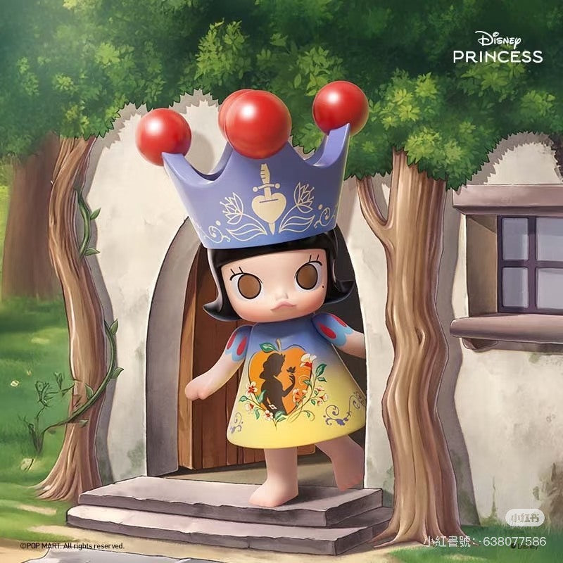 快速預購 🔥 MOLLY 白雪公主 誕生公主 嫣胭 100%  POPMART 泡泡瑪特 吊卡 樂園 集合 公仔 盲盒