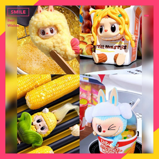 快速預購 ✅ Labubu 怪味便利店 確認款 隱藏 泡泡瑪特 盲盒 公仔 popmart 炸蝦 微波爐 泡麵 飯糰