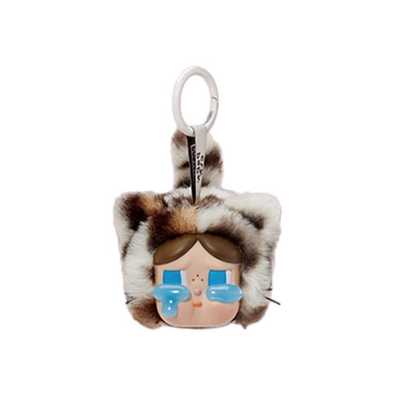 快速預購🔥 哭娃 豹豹貓貓 確認款 搪膠毛絨 Crybaby 盲盒 手機掛鍊 掛件 泡泡瑪特 公仔 毛絨公仔 娃娃吊飾