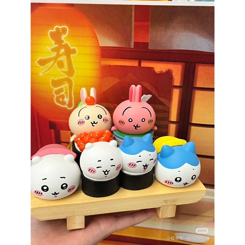 快速預購 🔥 吉伊卡哇 壽司系列 Miniso 確認款 盲盒 掛件 名創優品 烏薩奇 小八 手捲 chiikawa 公仔
