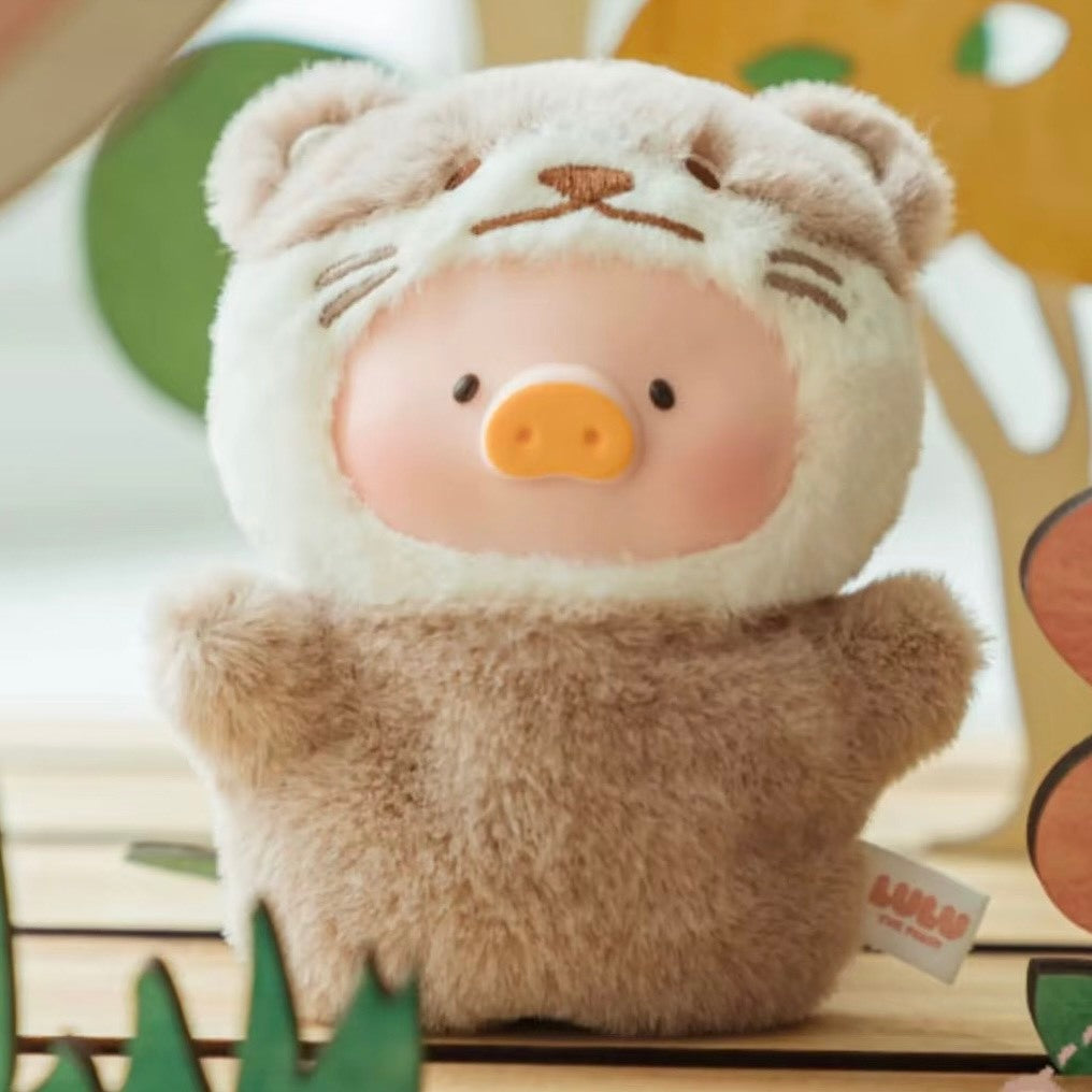 快速預購 ⚡ Lulu豬 森林劇場 膠臉指偶掛件 確認款 隱藏 公仔 52toys 長頸鹿 娃娃 吊飾 水獺 動物派對