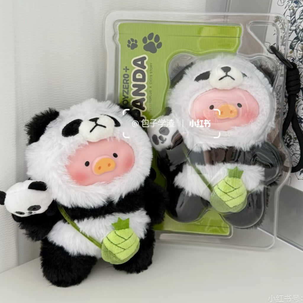 快速預購 ✅ Lulu豬 熊出沒吊卡 蟹黃包 熊貓 公仔 52toys 吊卡 lulu 罐頭豬 搪膠熊貓掛件 吊飾