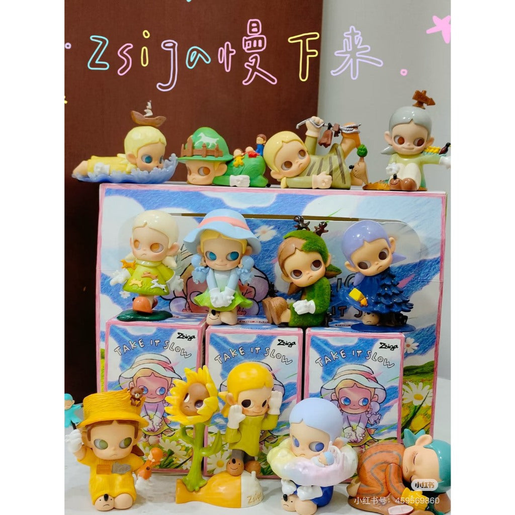 快速預購 ✅ Zsiga 慢下來 確認款 隱藏 泡泡瑪特 盲盒 公仔 popmart 向日葵 讓風輕吻臉頰 沙灘遊戲