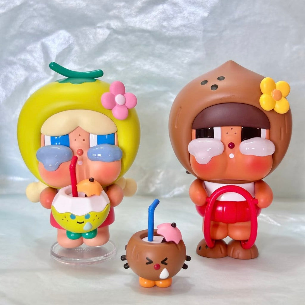 快速預購🔥 哭娃 Shiny 系列 椰青 椰皇 芭蕾 吊卡 確認款 泡泡瑪特 毛絨公仔 CRY BABY popmart